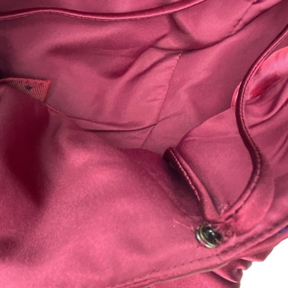 David’s Bridal cocktail dress wedding party event guest attire formal 8 wine - Picture 10 of 14